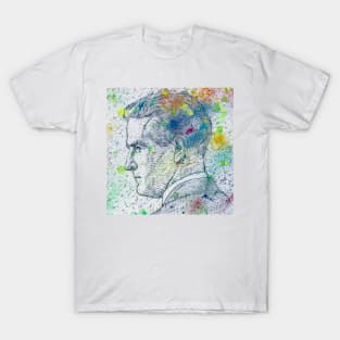 F. SCOTT FITZGERALD - watercolor portrait .2 T-Shirt